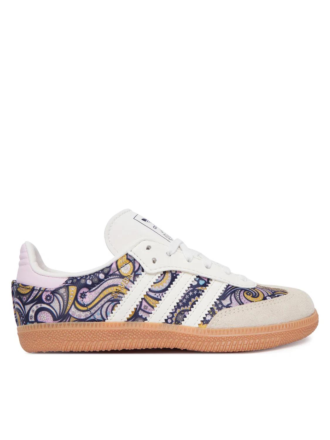 Кроссовки для девочки Liberty London Samba Og Adidas, кремовый