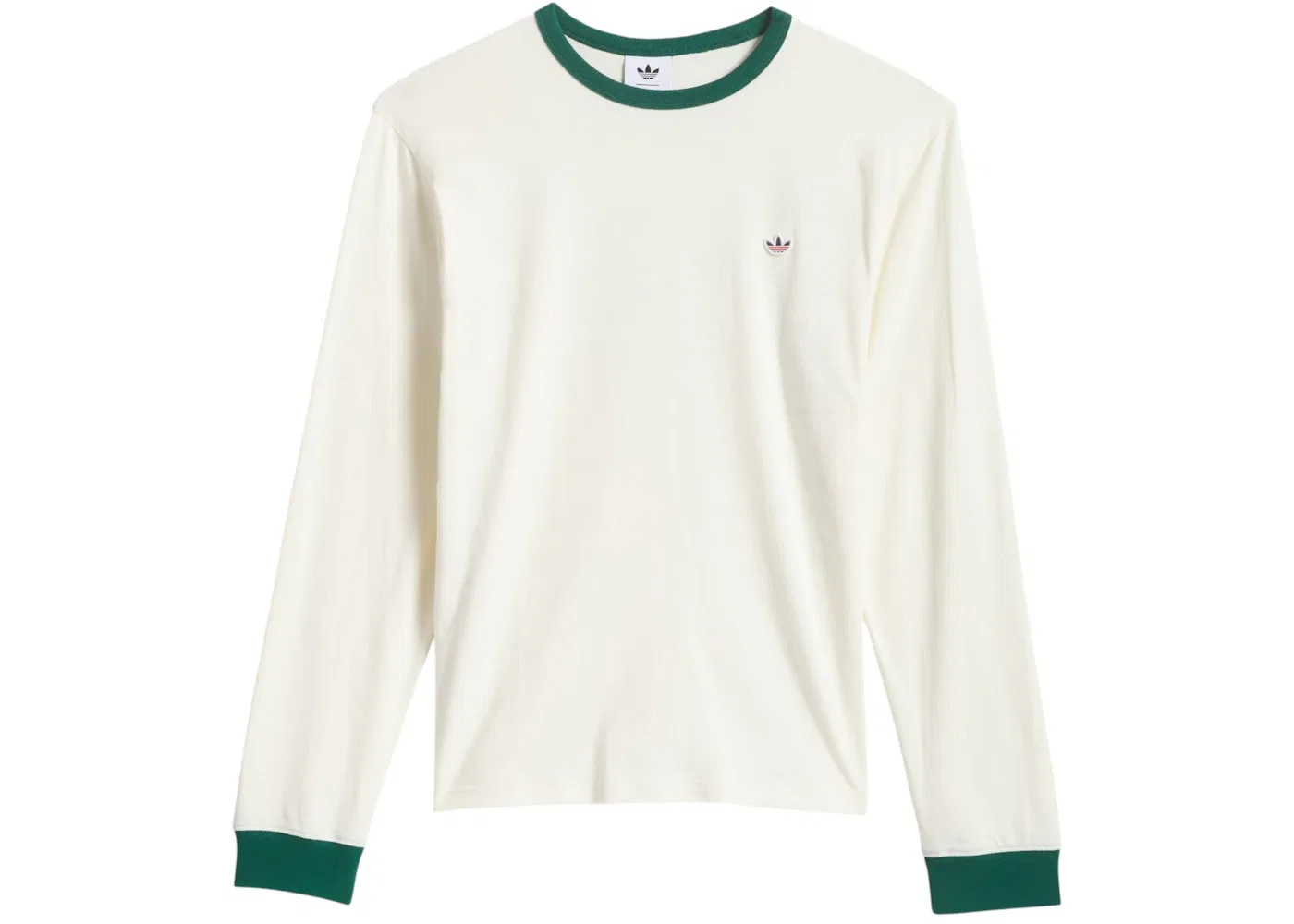 Мужская рубашка с длинным рукавом Edison Chen Long Sleeve Shirt Adidas, Cream White