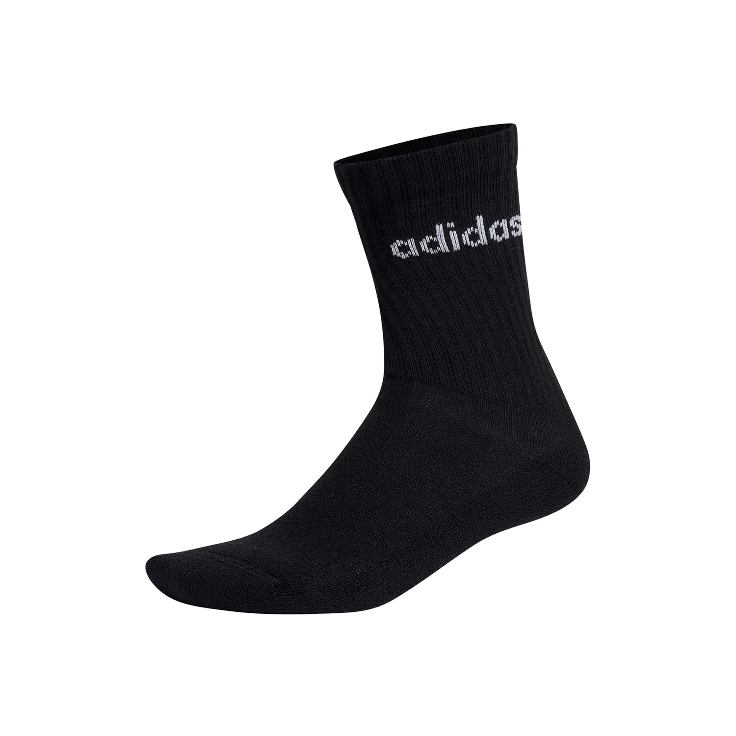 Мужские короткие носки с амортизацией Adidas Originals, Black/White — фото 3