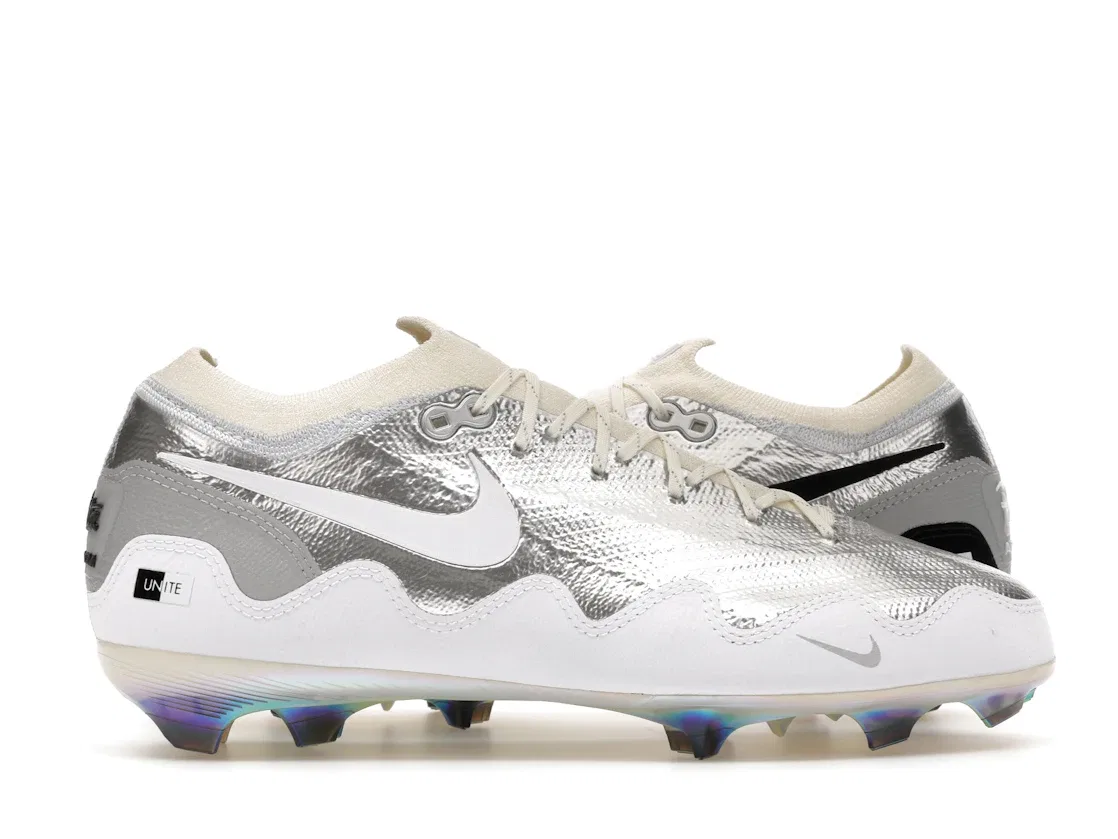 Детские бутсы Nike Jr. Mercurial Vapor 16 Elite Patta Chrome, Chrome/Black/White