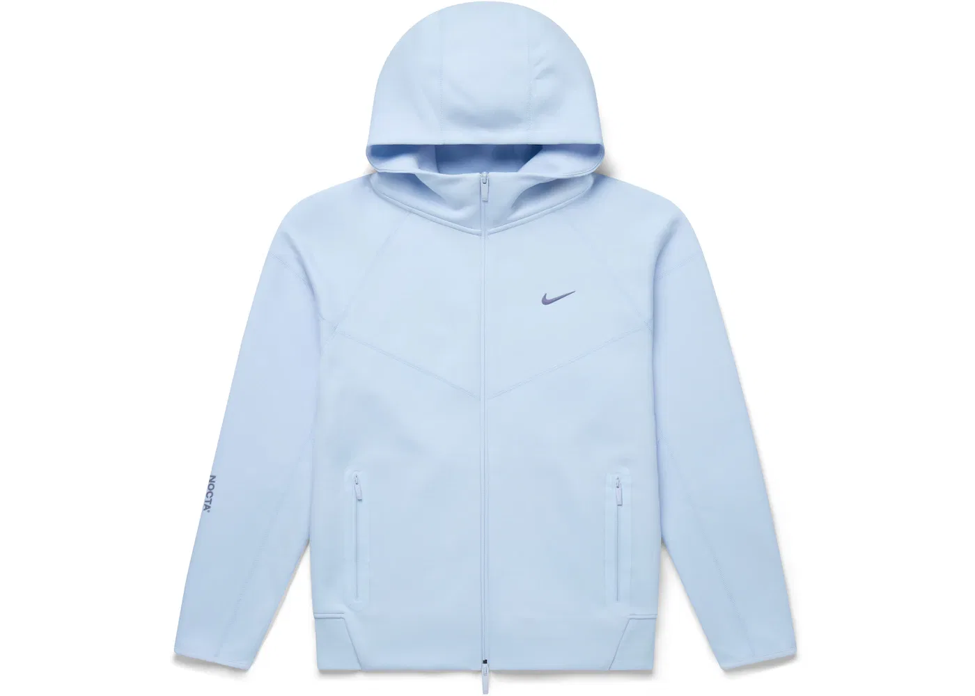 Мужская худи с длинным рукавом Nike x NOCTA NRG Tech Fleece Full Zip Hoodie Nike, Cobalt Tint