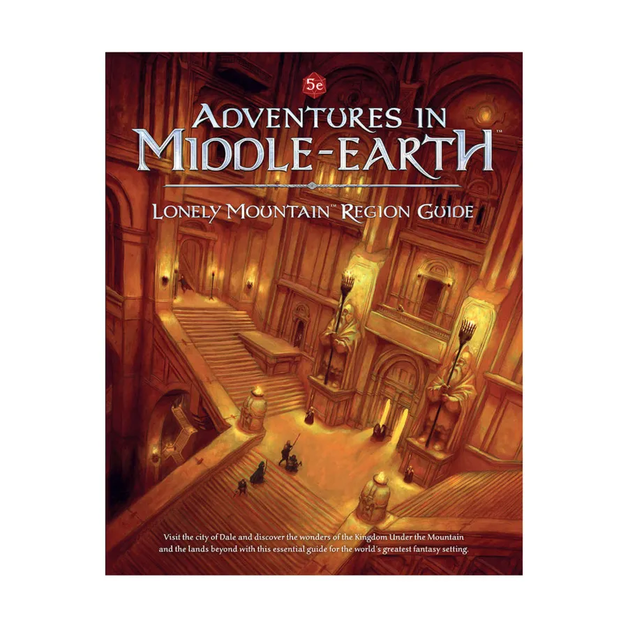 

Lonely Mountain Region Guide, Adventures in Middle-Earth (5e), твердый переплет