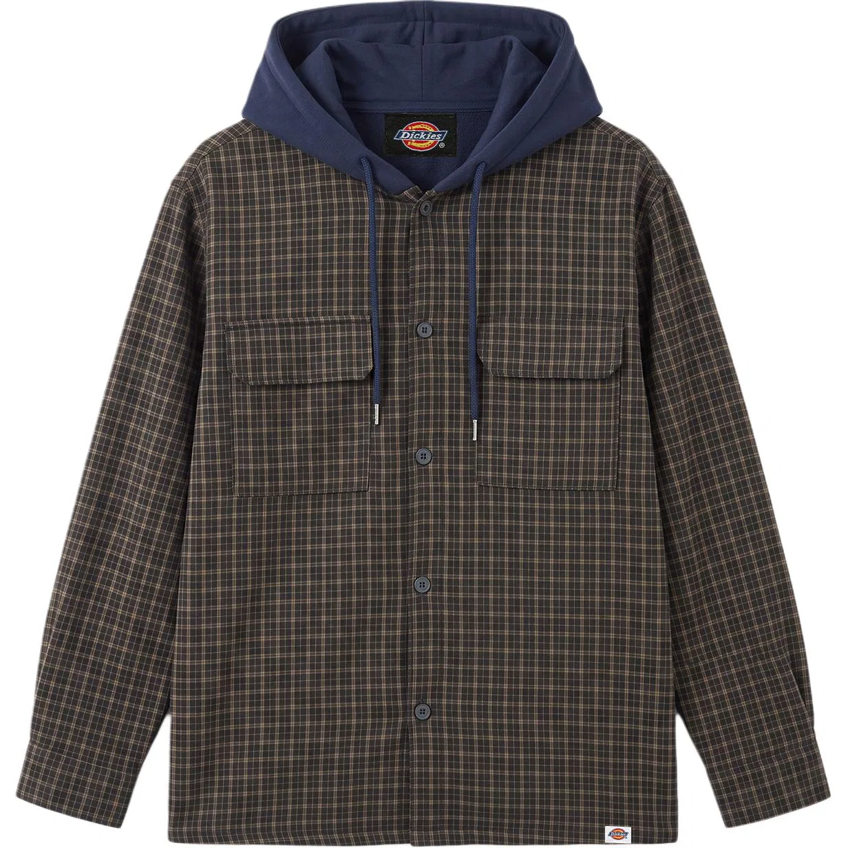 Детская куртка с капюшоном Dickies, Blue Gray Green