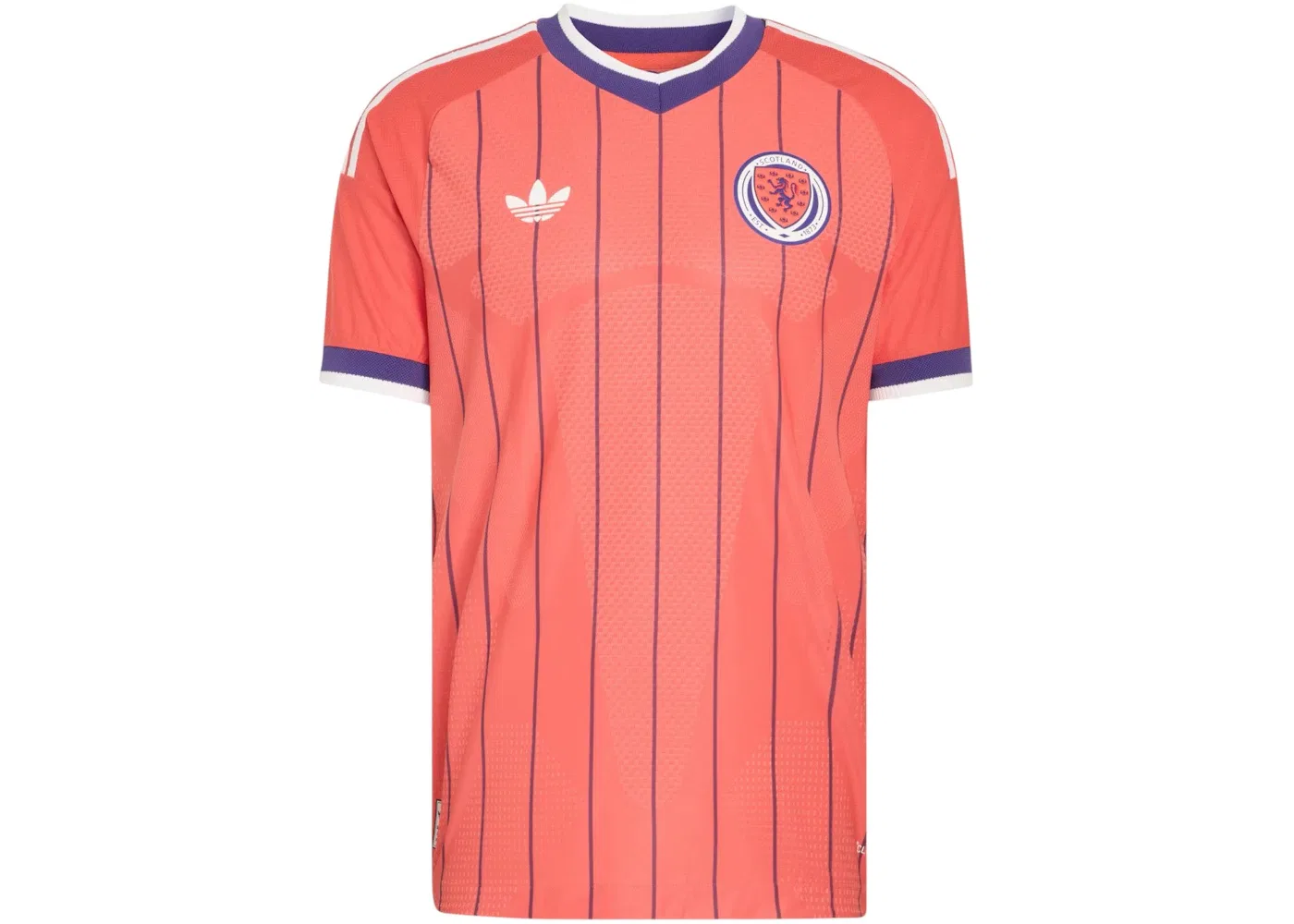 Мужская футбольная джерси с длинным рукавом Jersey Adidas, Trace Scarlet