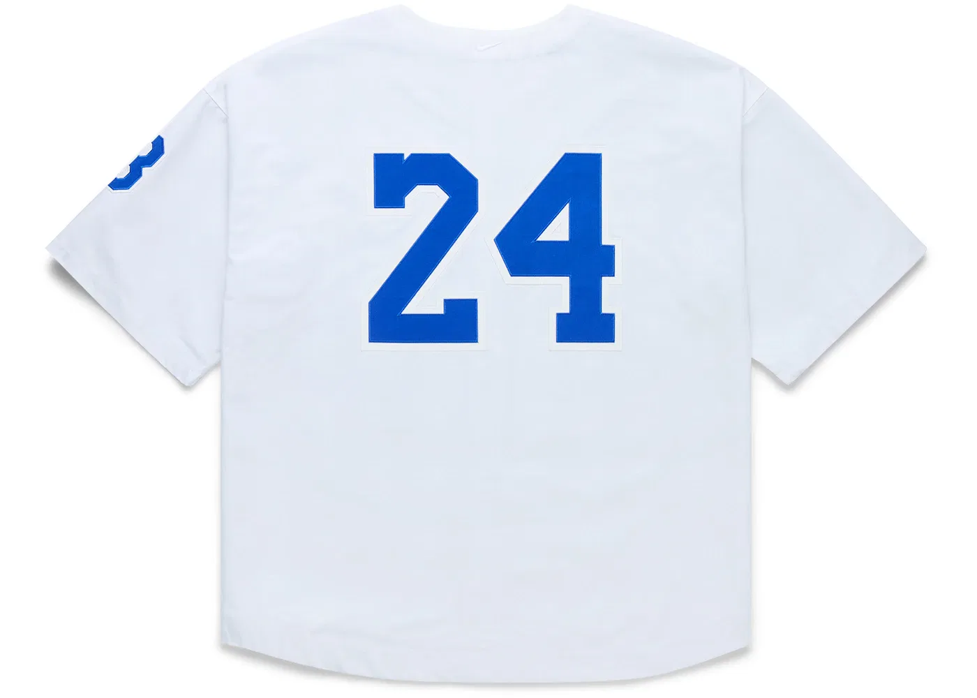 Мужская джерси с коротким рукавом Nike Kobe Bryant Baseball S/S Top, White/Blue — фото 2
