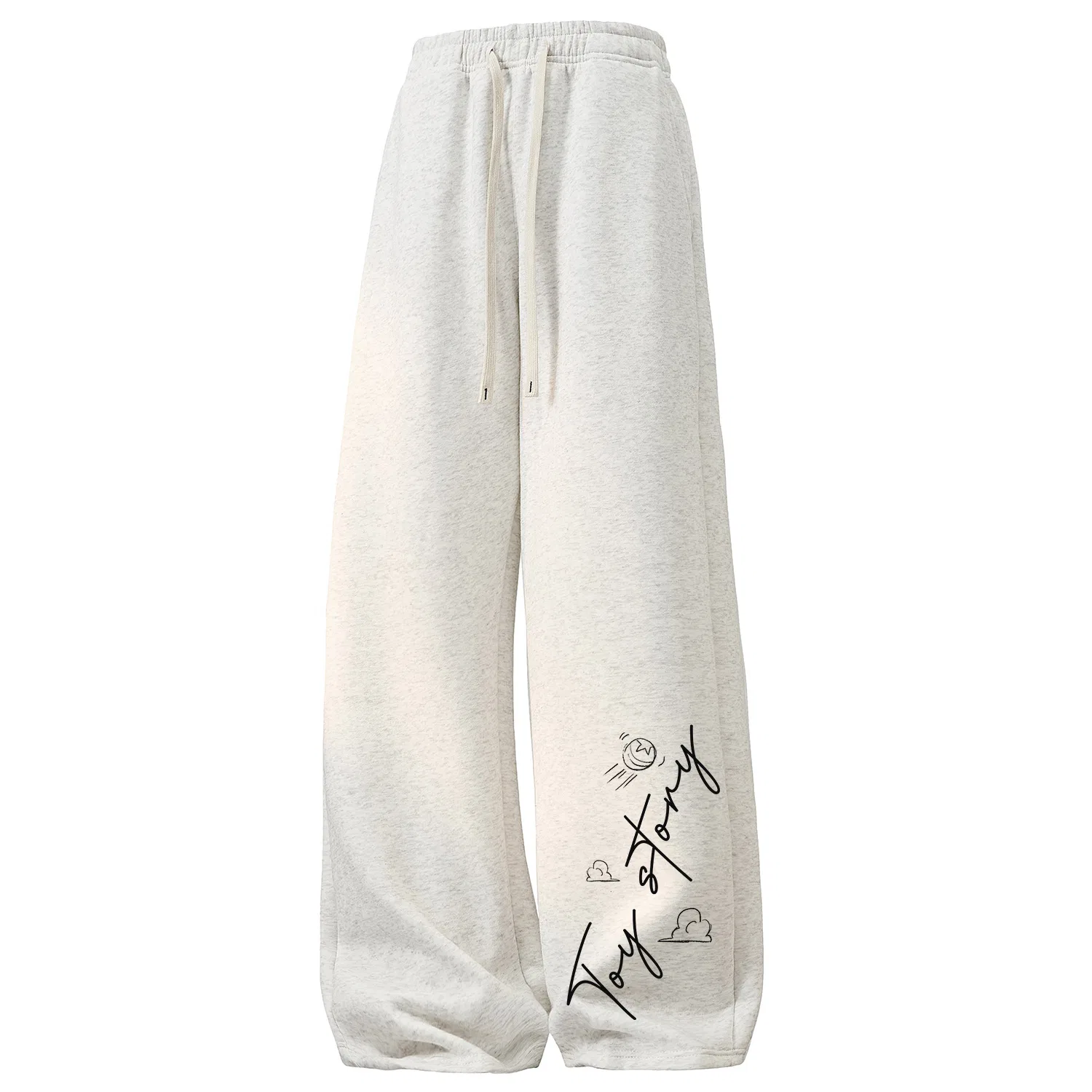 Детские спортивные штаны с принтом Disney Disney, White Heather Gray