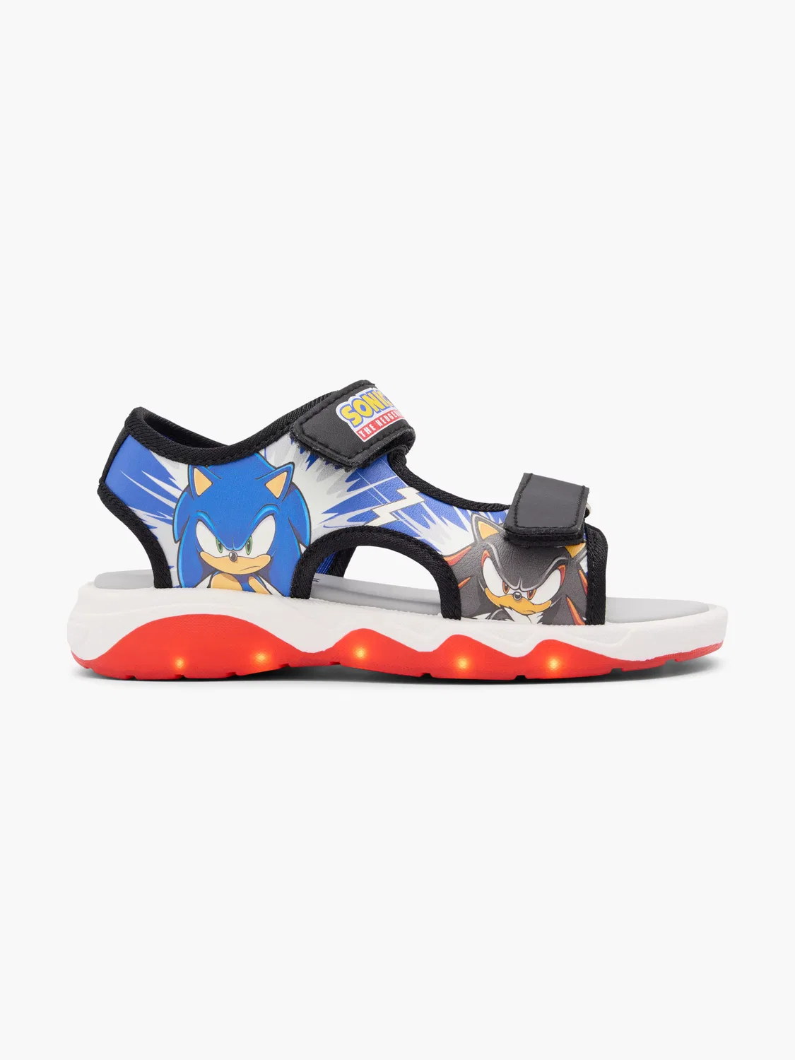 Детские сандалии с подсветкой Sonic, синий