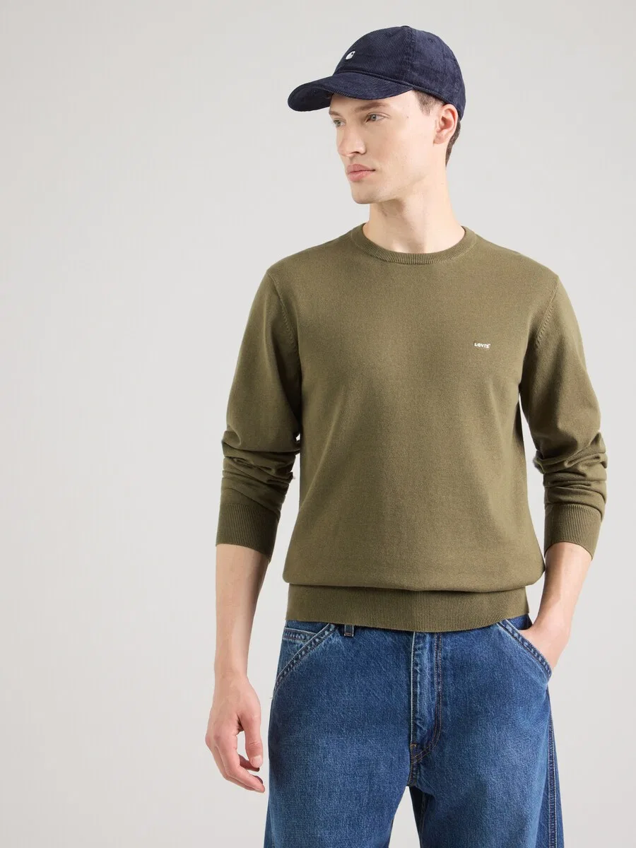 Свитер LEVI'S 'Housemark' цвета хаки — фото 3