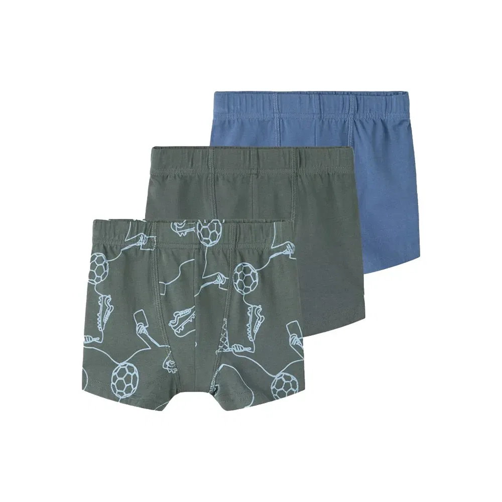 Детские боксеры для мальчиков с эластичным поясом Kick Off Tights, 3 шт. Name it, Multicolor
