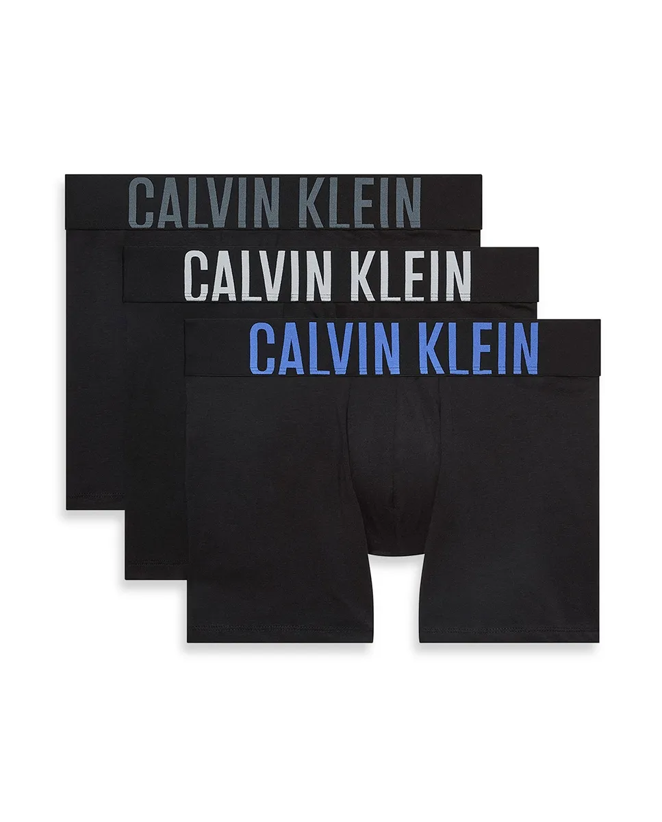 

Набор из 3 длинных боксеров Calvin Klein, черный