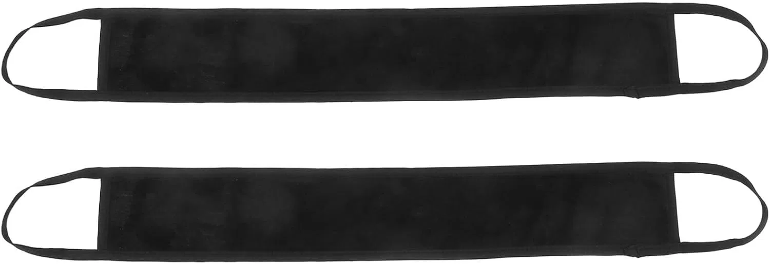 Аппликатор для лосьона на спину, Plüsch, Hemobllo, 2 шт, 75x9x0.5 см, Черный