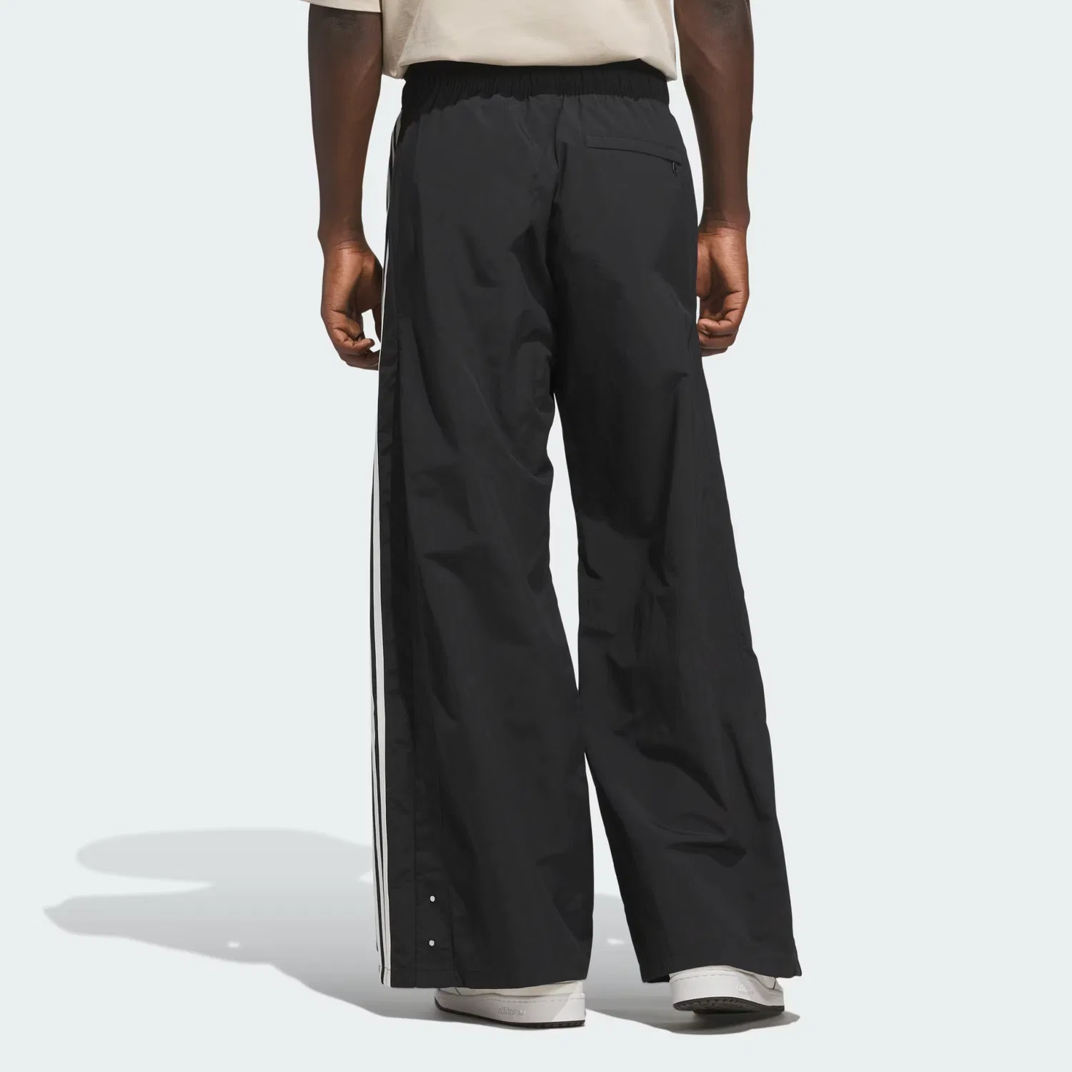 Мужские спортивные штаны свободного кроя Snap Sideline Adidas Originals, черный — фото 4