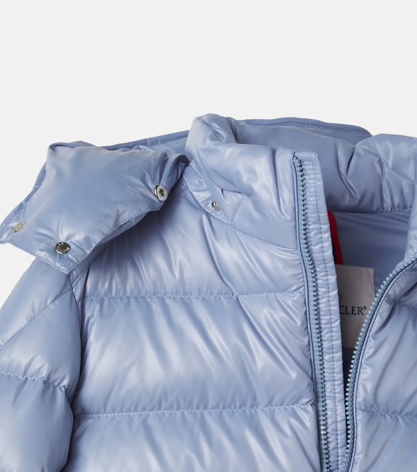 Легкая куртка с капюшоном Майя Moncler Enfant, синий — фото 3