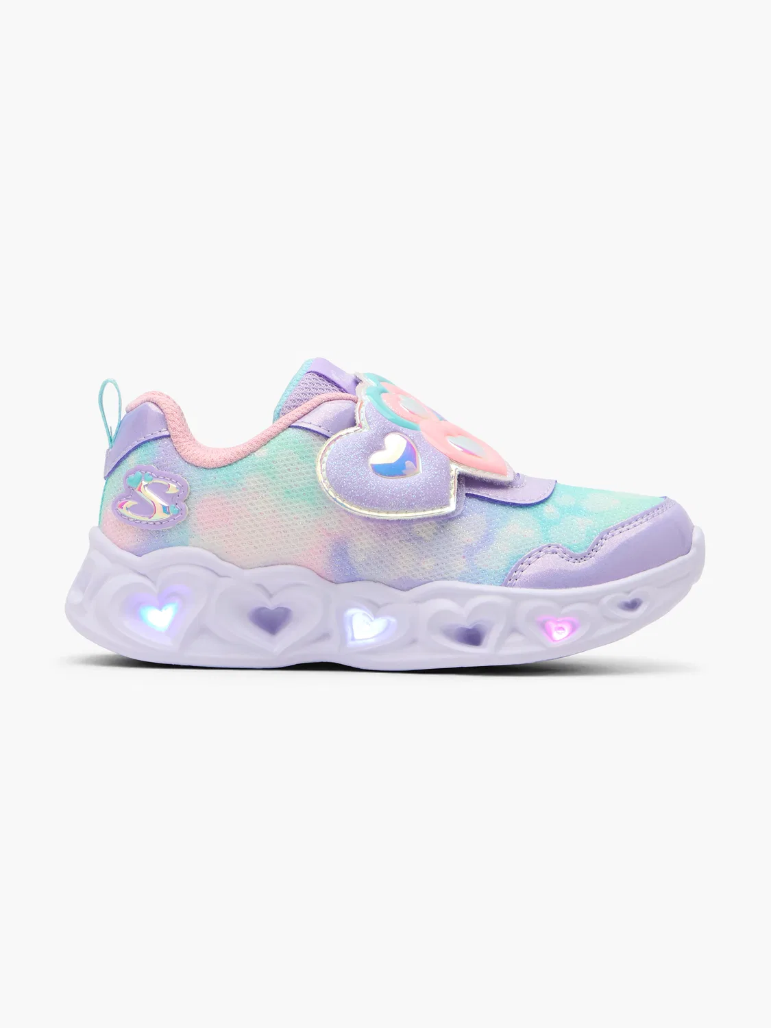 Детские кроссовки со светом Skechers LOVIN REFLECTION, фиолетовый