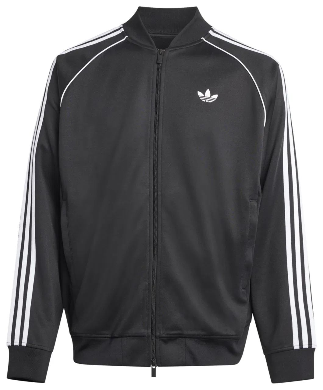 Мужская куртка Super Star Loose Track Top Adidas, черный/белый