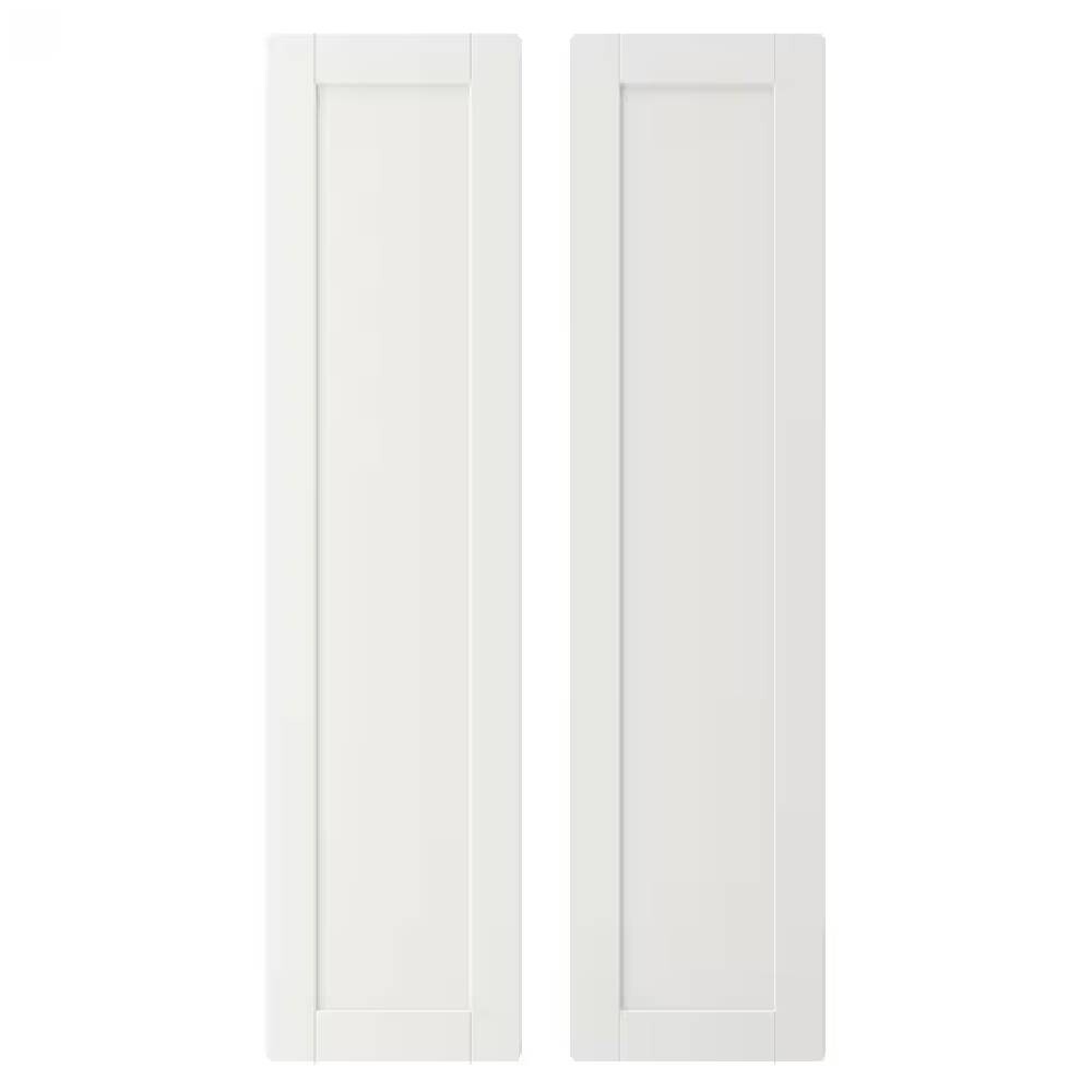 

Дверь для шкафа Ikea Smastad 30X120 см, белый с рамой