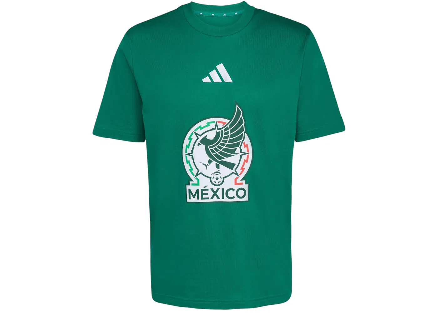 Мужская футболка с принтом Adidas Mexico DNA Graphic, Bold Green