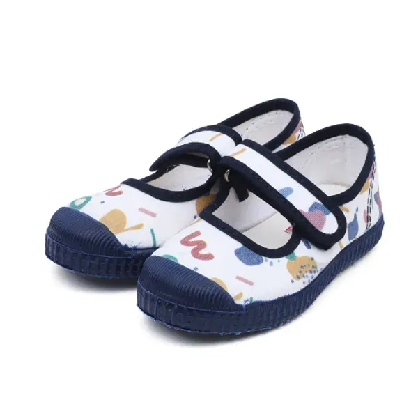 Кроссовки детские Mercedes Velcro Grafico Cienta Kids, Navy — фото 3