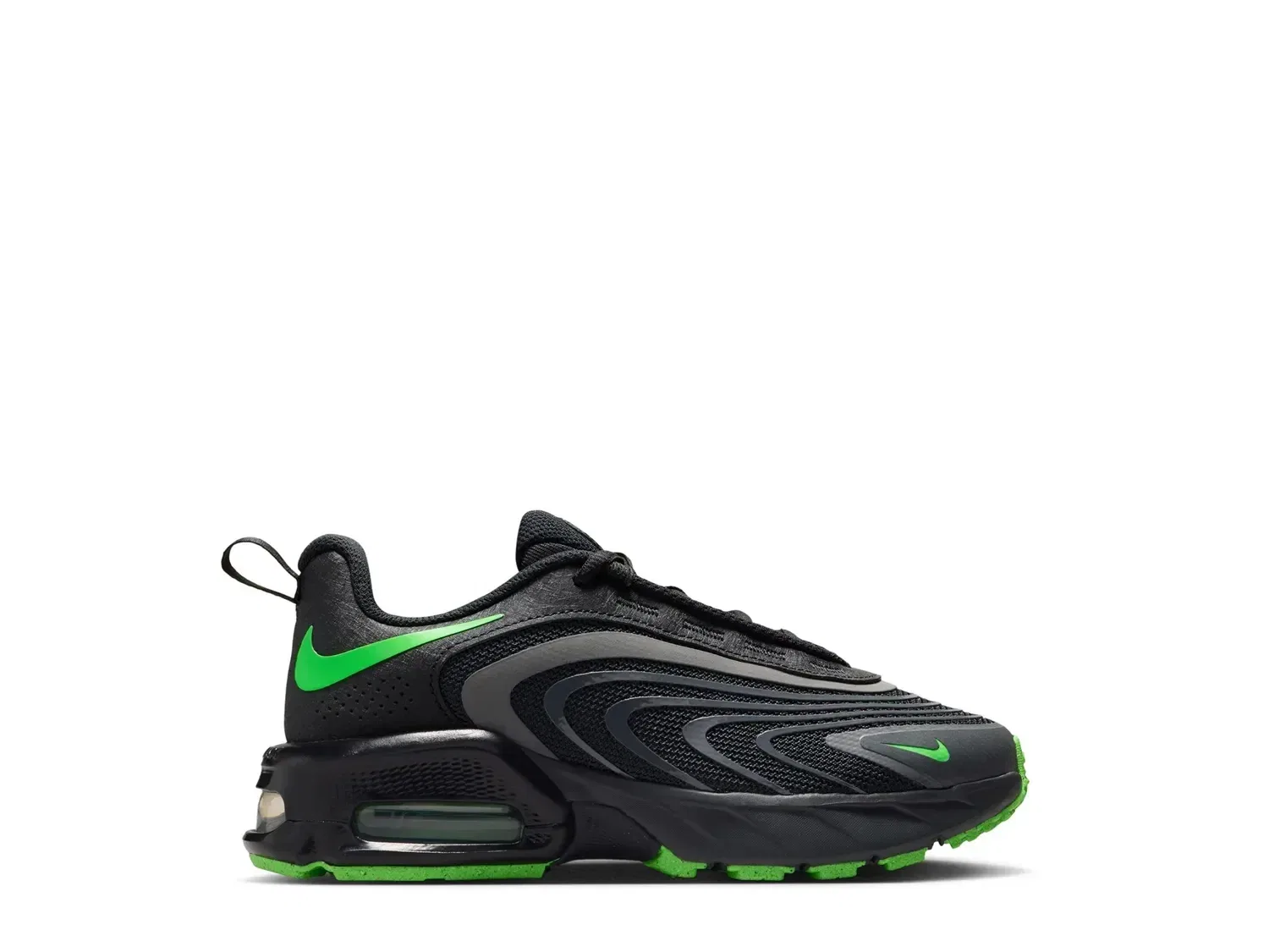 Кроссовки Air Max Fire для детей, Nike, черный/зеленый