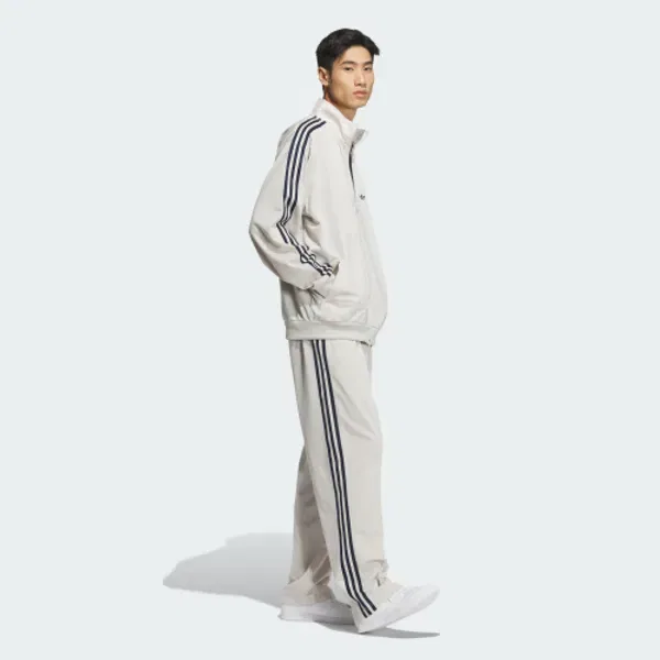 Тренировочная куртка Adidas, бежево-индиго — фото 4