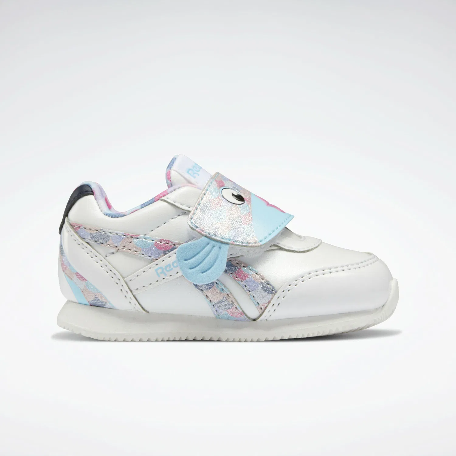 Детские кроссовки для девочек Royal Classic Jogger 2 Shoes Reebok, Weiss Blau Rosa