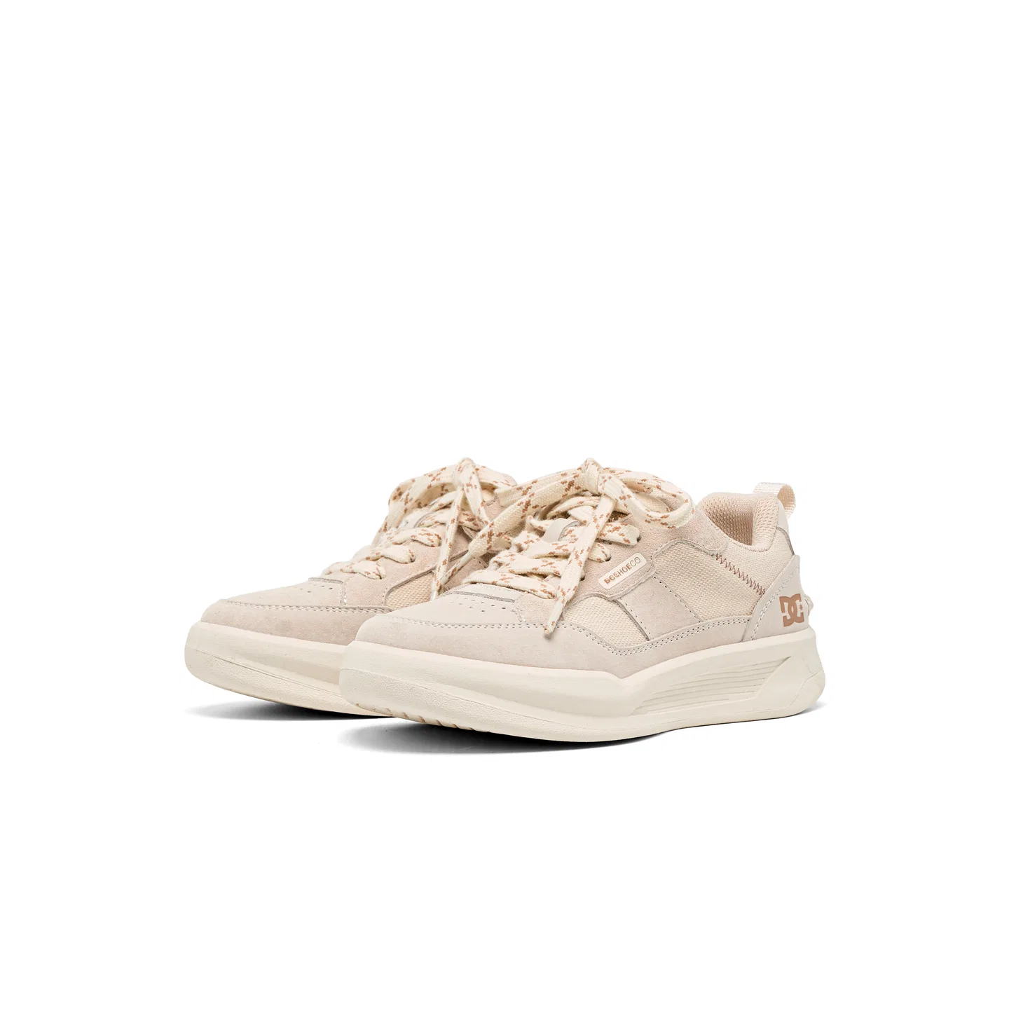 Детские кроссовки для скейтбординга легкие амортизирующие KAGA DCSHOES, Carbon Black Beige — фото 4