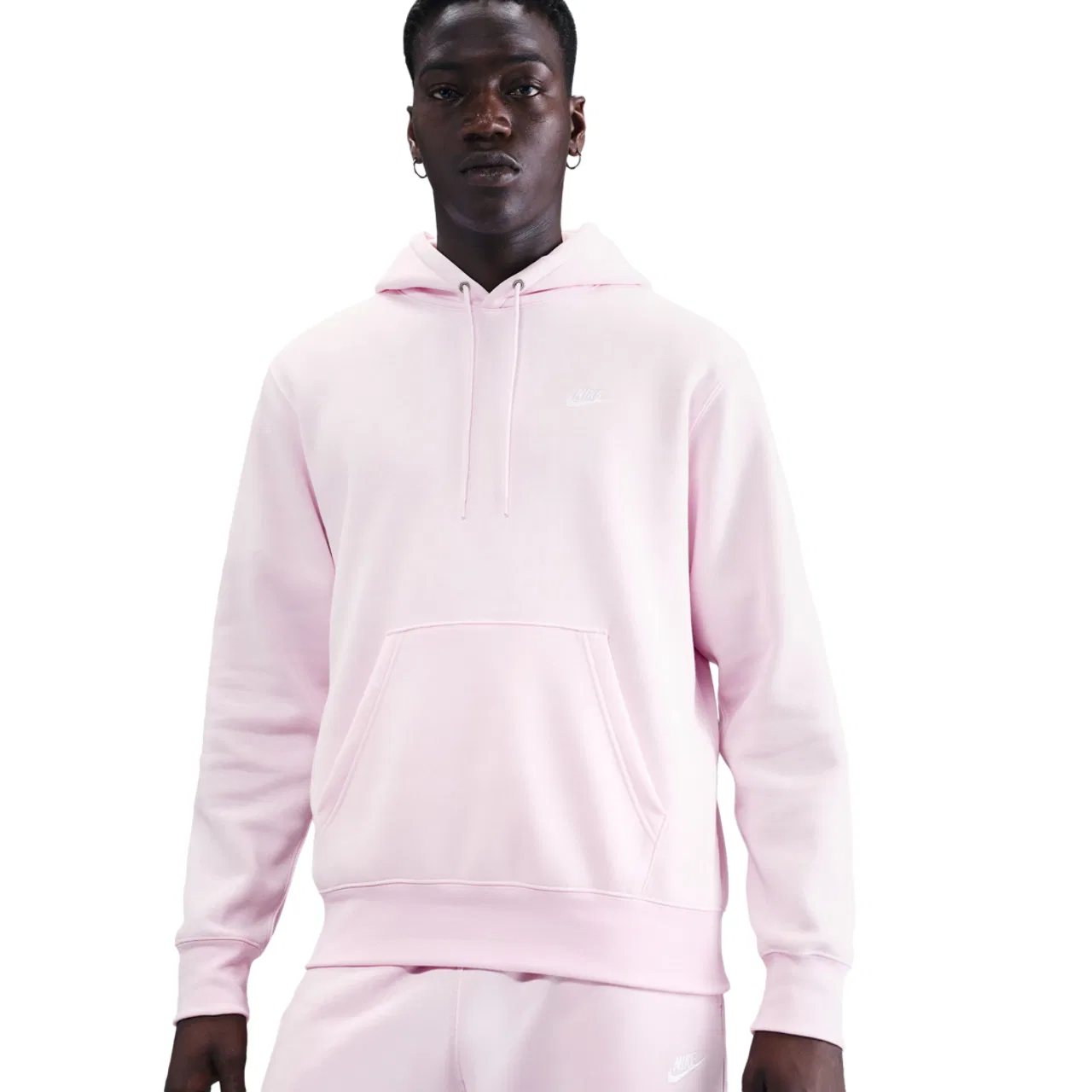 Худи для мужчин Club Pullover Nike, розовый