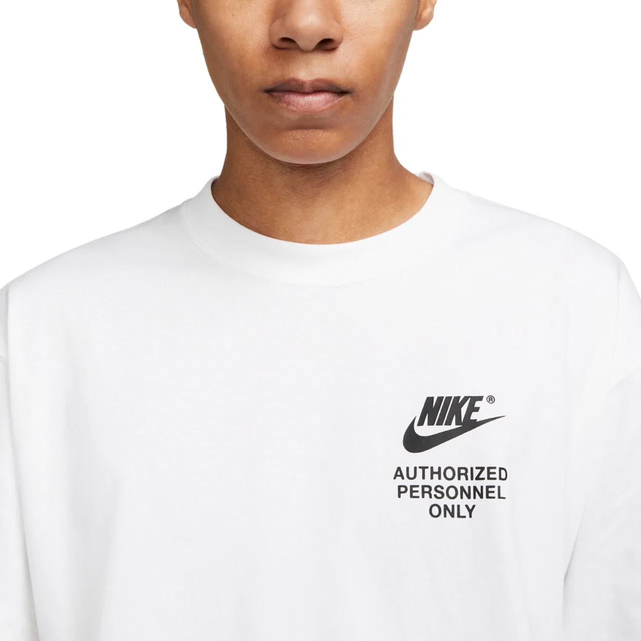 Футболка мужская Nike Authorized Personal T-Shirt, белый/черный — фото 3