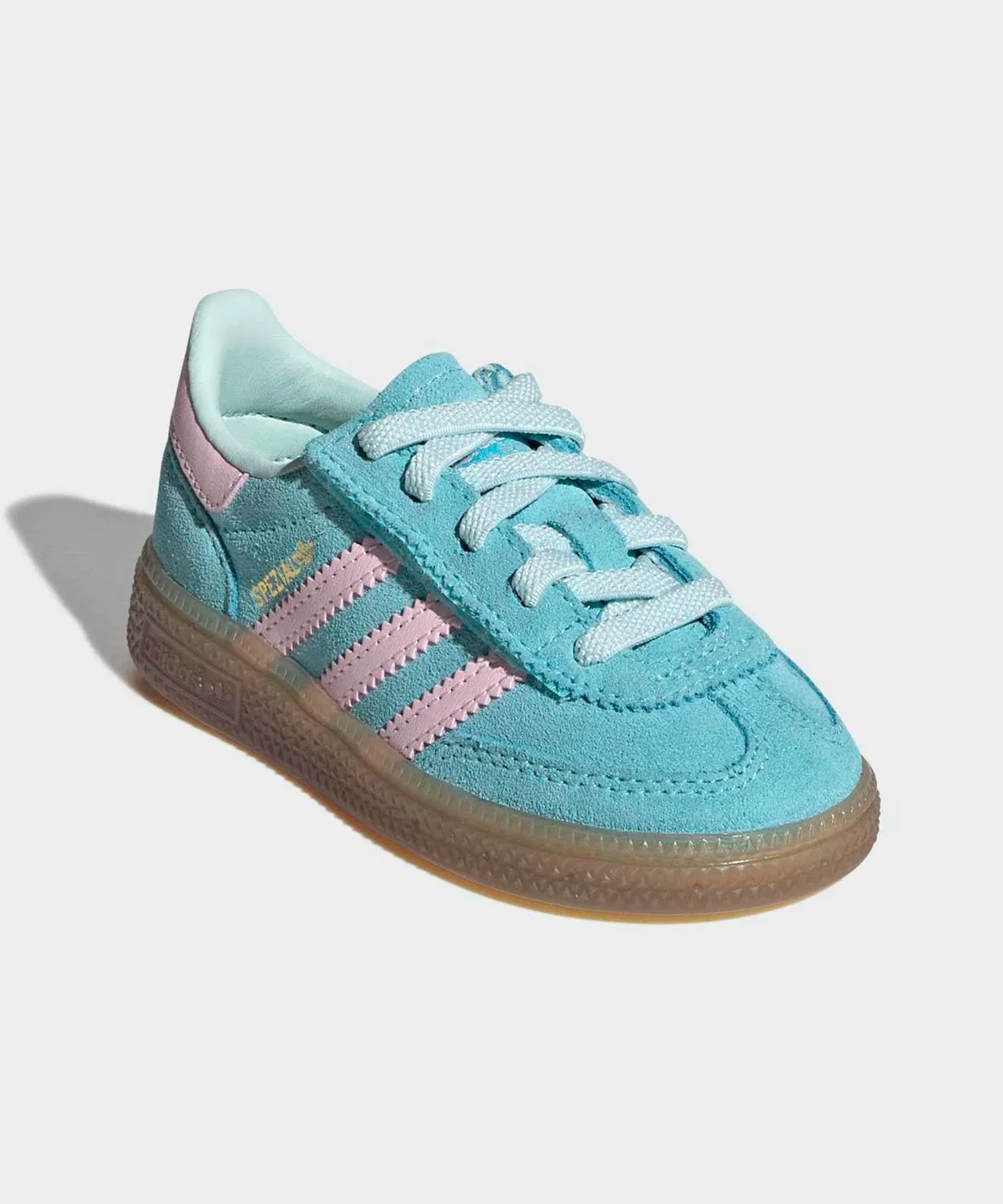 Детские кроссовки с эластичной шнуровкой Handball Spezial Comfort Closure Elastic Lace Adidas, Blue — фото 4