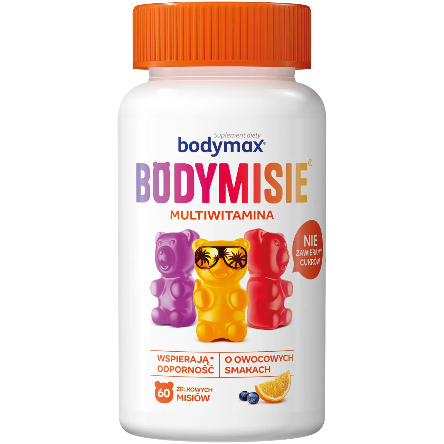 

Bodymax BodyMisie желейная Добавка со вкусом фруктов, 60 шт./уп.