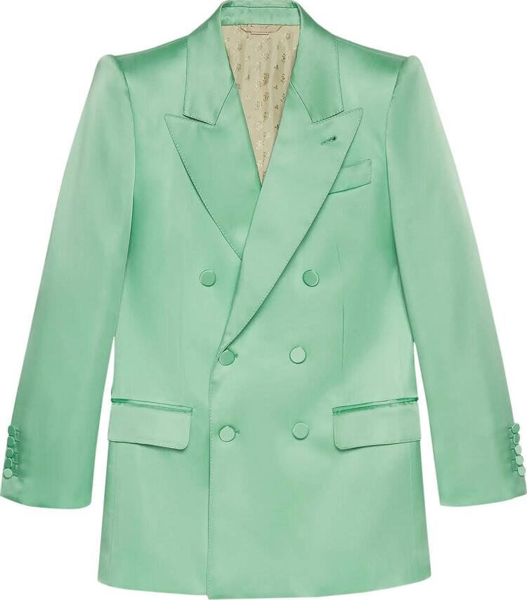 

Куртка Gucci Satin Formal Jacket Aquamarine