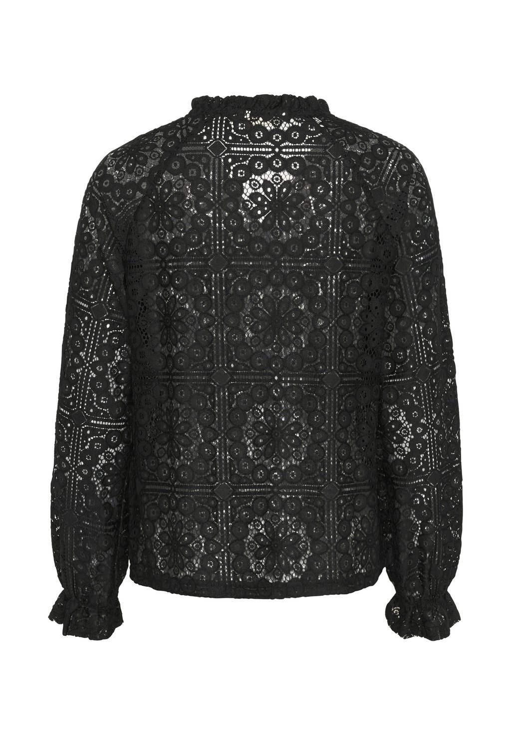 

Блуза TILEY RAGLAN LACE Cream, черный