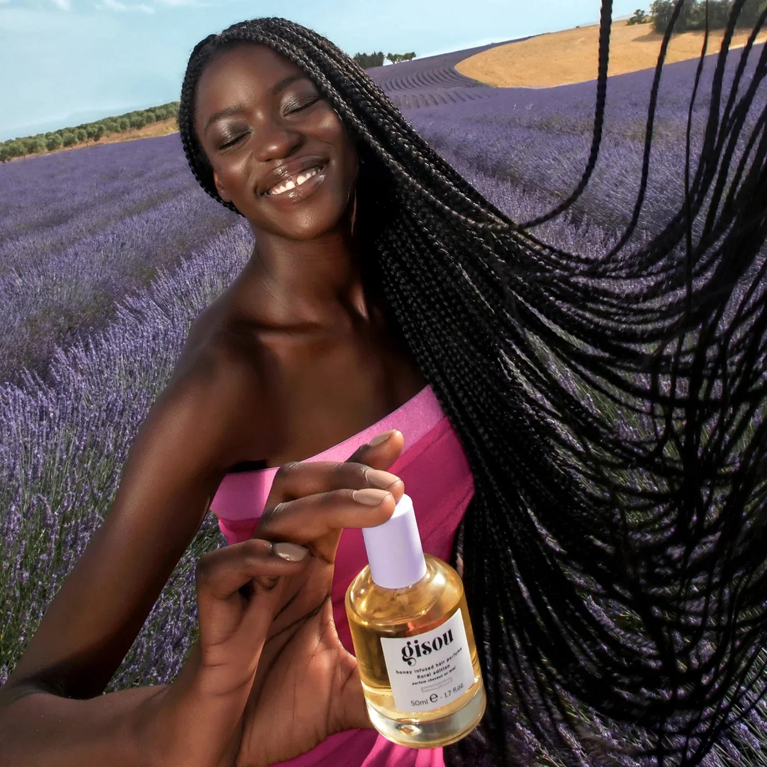 Парфюм для волос с медом и лавандой Lavender Berry 50 мл GISOU — фото 2