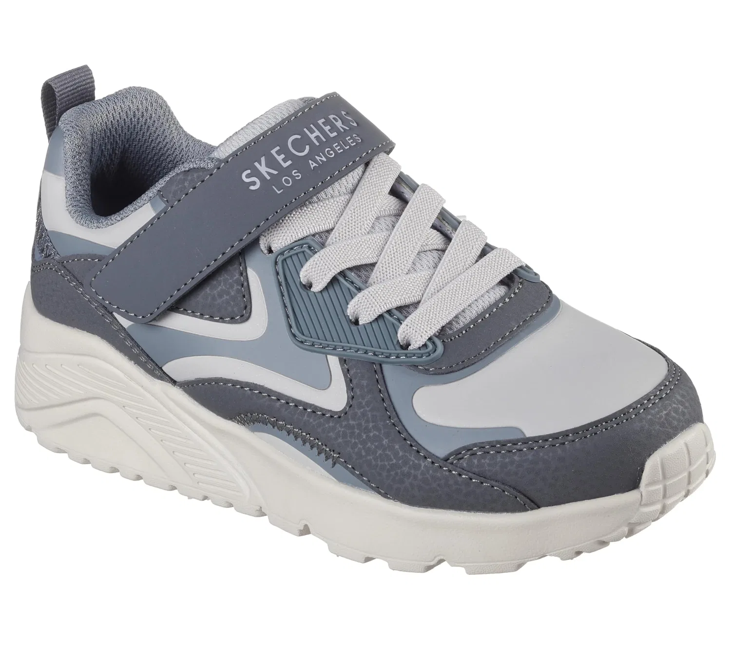 Детские кроссовки для мальчиков с синтетическим верхом Uno Lite Chroma-cruiser Skechers, Grey Ltgy