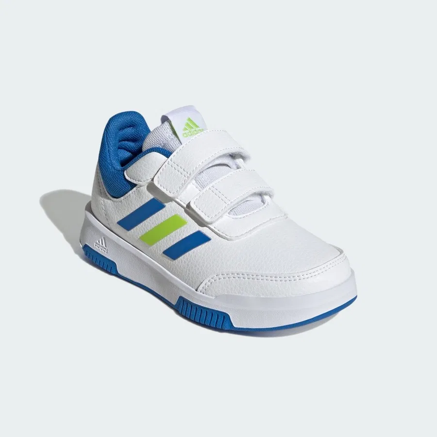 Детские кроссовки с двумя липучками Tensaur Sport 2.0 CF K JH9538 adidas, Белый — фото 4