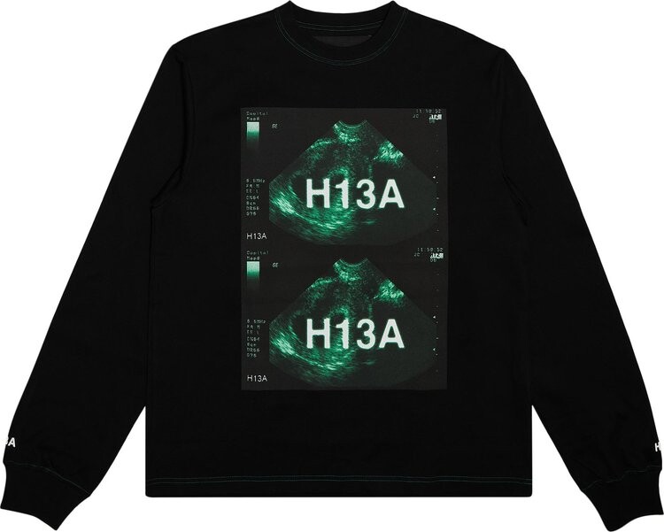 

Лонгслив Hood By Air Long-Sleeve Tee 'Black', черный