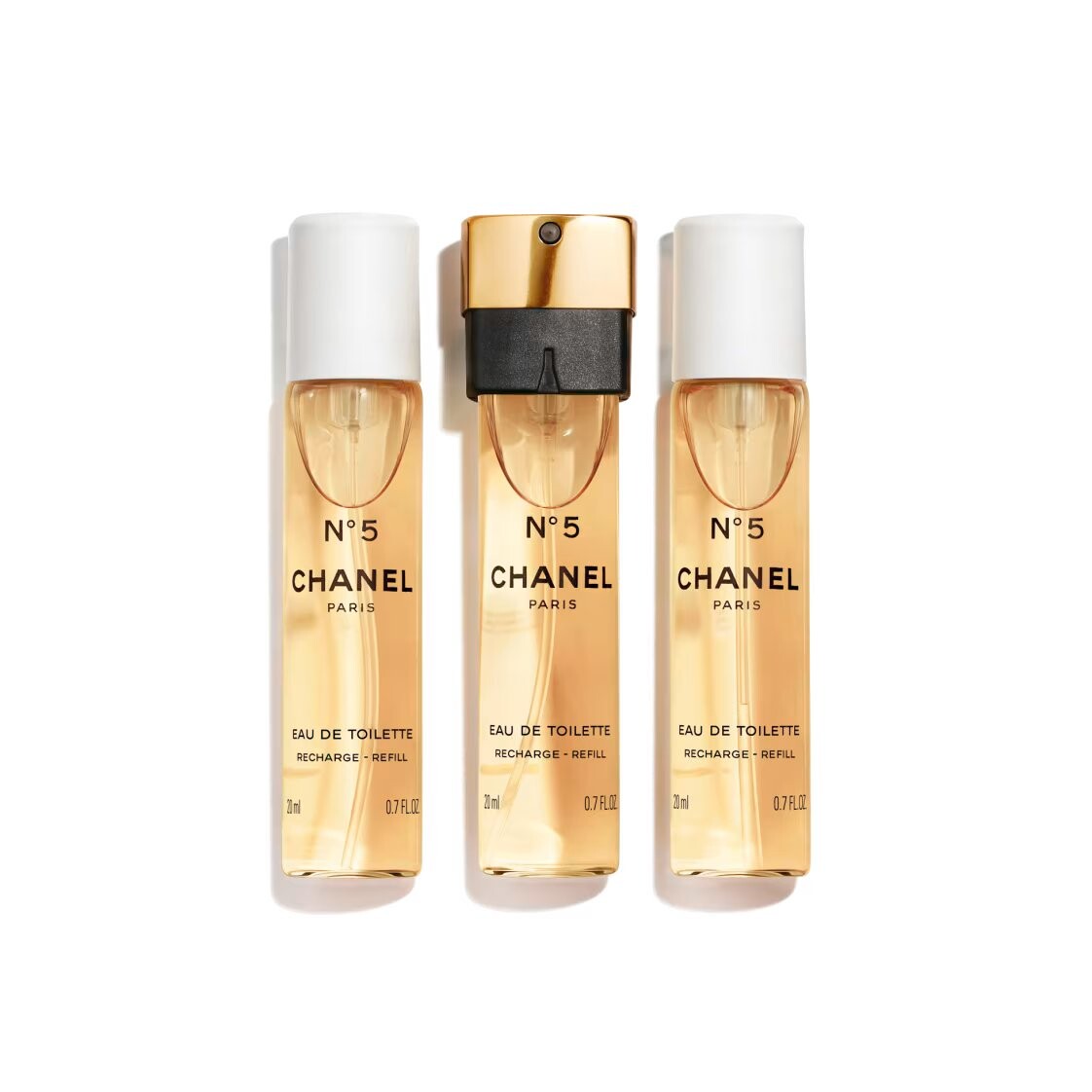 

Набор сменных флаконов туалетной воды Chanel N°5, 3х20 мл