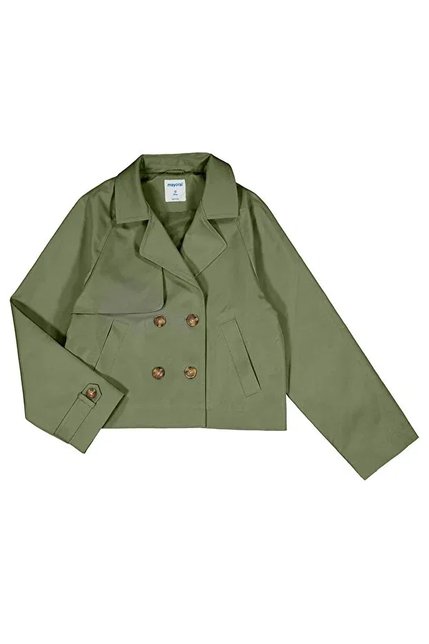Детская куртка для девочек с длинным рукавом Mayoral, Khaki