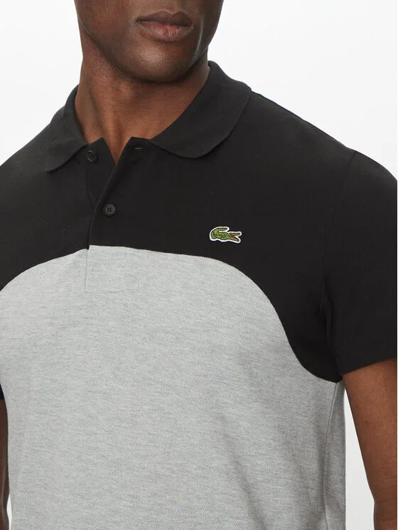 Поло regular fit Lacoste, мультиколор — фото 4