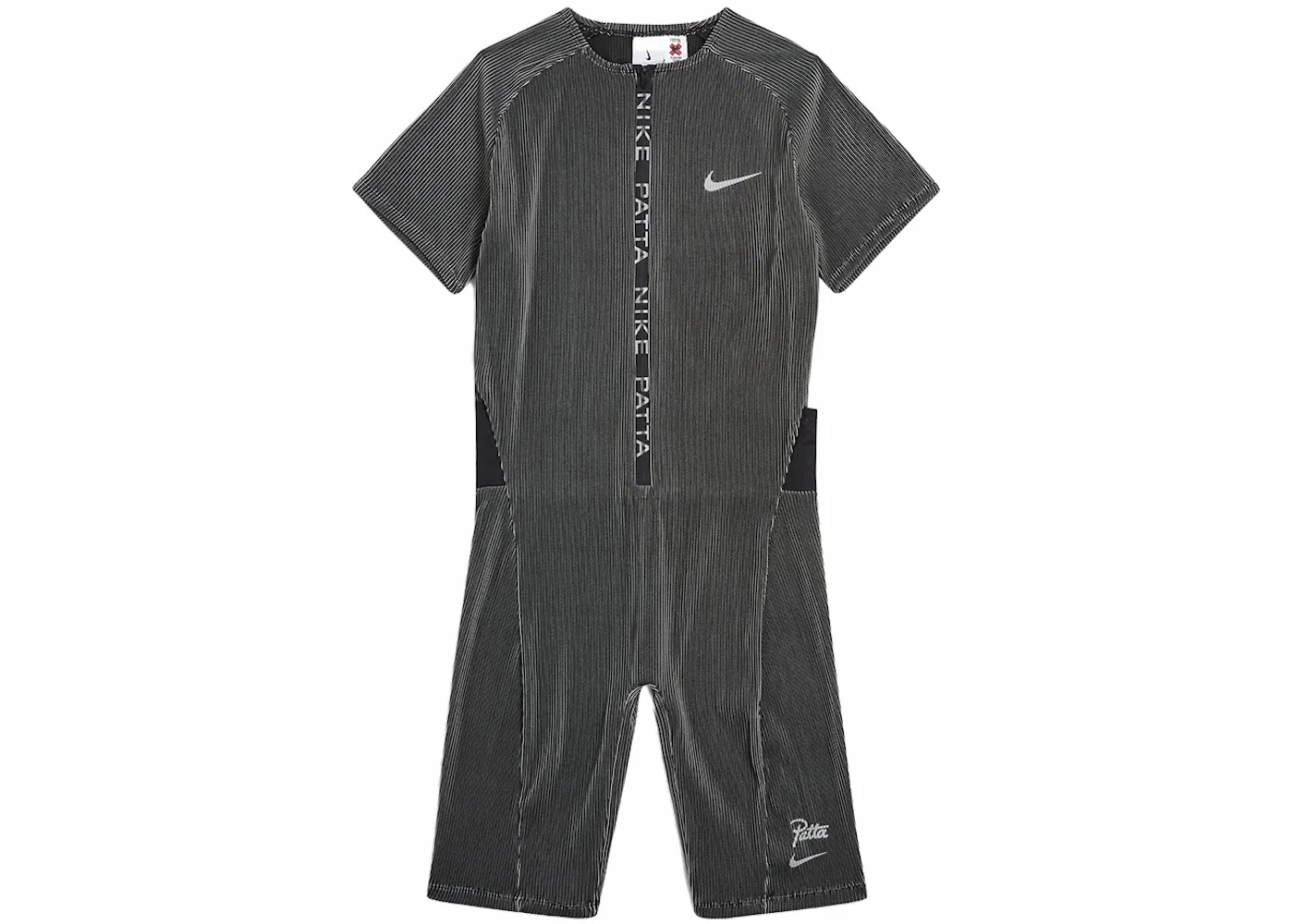 Мужской спортивный костюм Nike x Patta Running Team Race Suit, Black/Grey