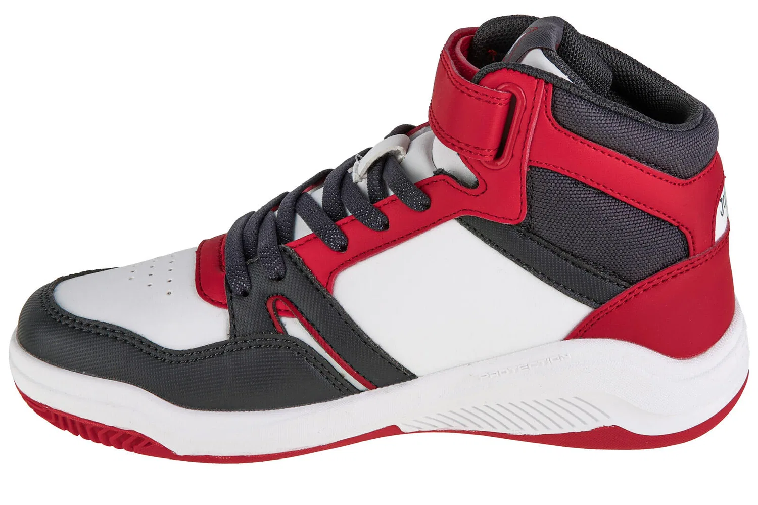 Детские кроссовки для мальчиков Platea Mid Jr 24 JPLAMS Joma, Bunt Rot Schwarz — фото 2