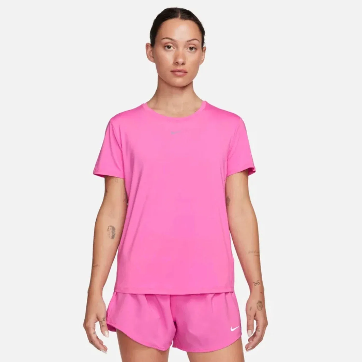 Женская футболка с коротким рукавом One Classic Top Nike, розовый