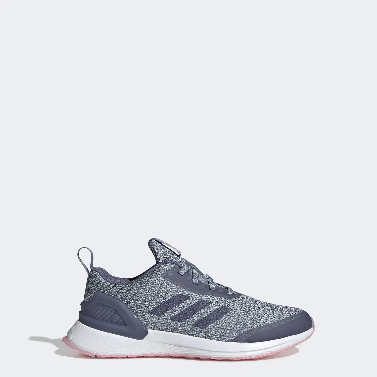 Детские кроссовки для мальчиков RapidaRun Knit adidas, Raw Indigo/Ash Grey/True Pink — фото 2