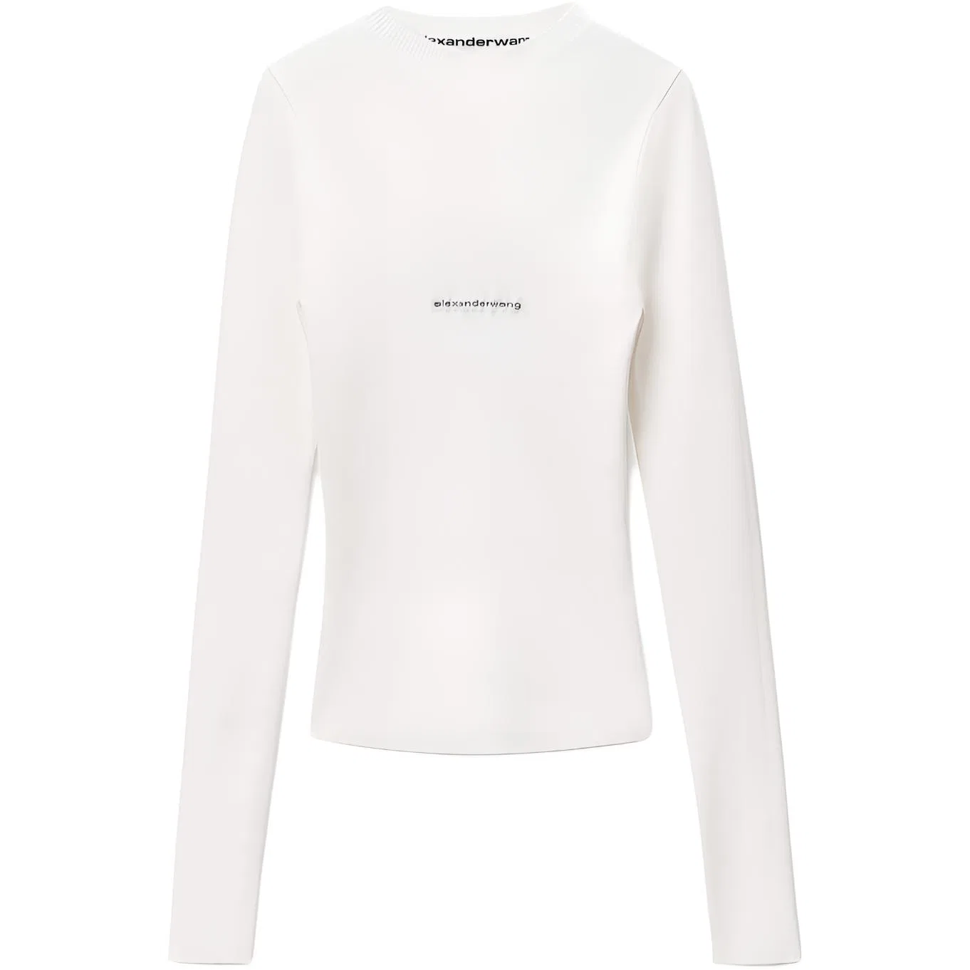 Женская футболка с логотипом Alexander Wang, Белый