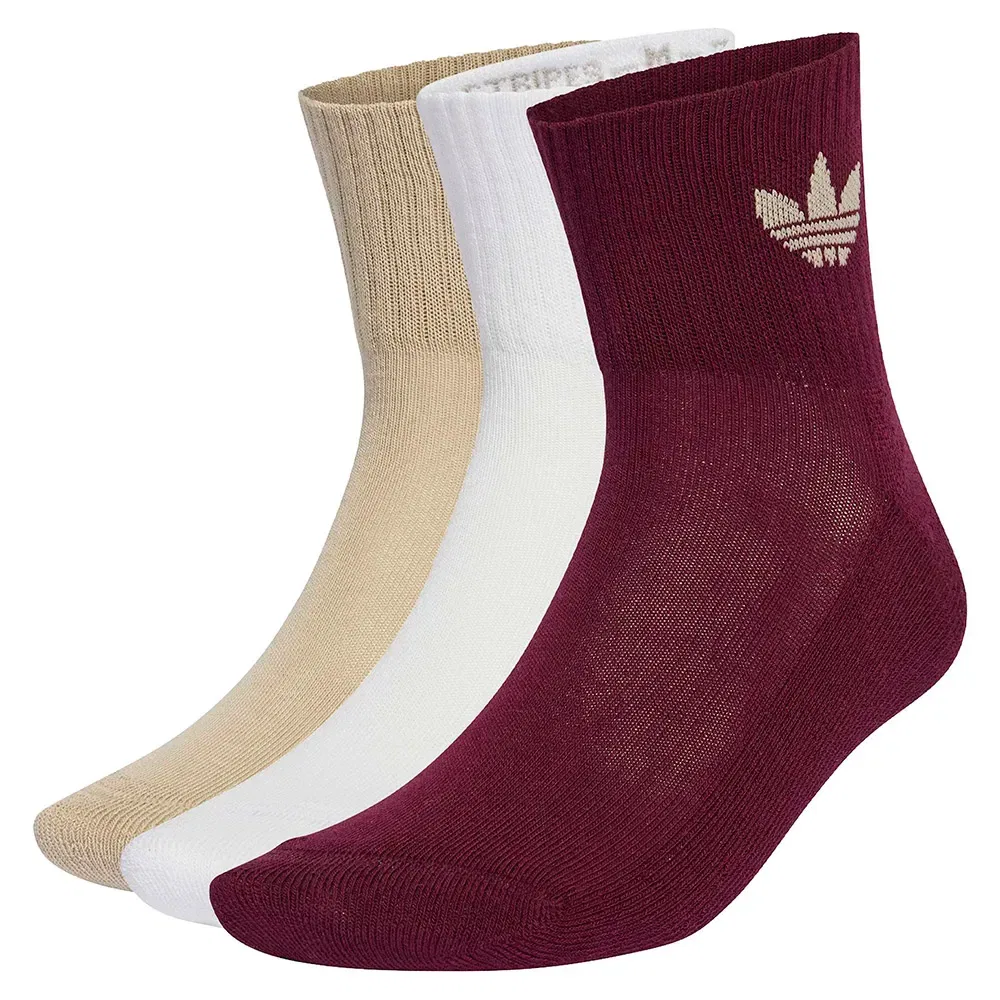 Носки Mid crew 3 шт Adidas Originals, мультиколор