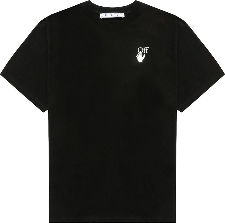 

Футболка Off-White Degrade Arrow Over Tee 'Black/Multicolor', черный