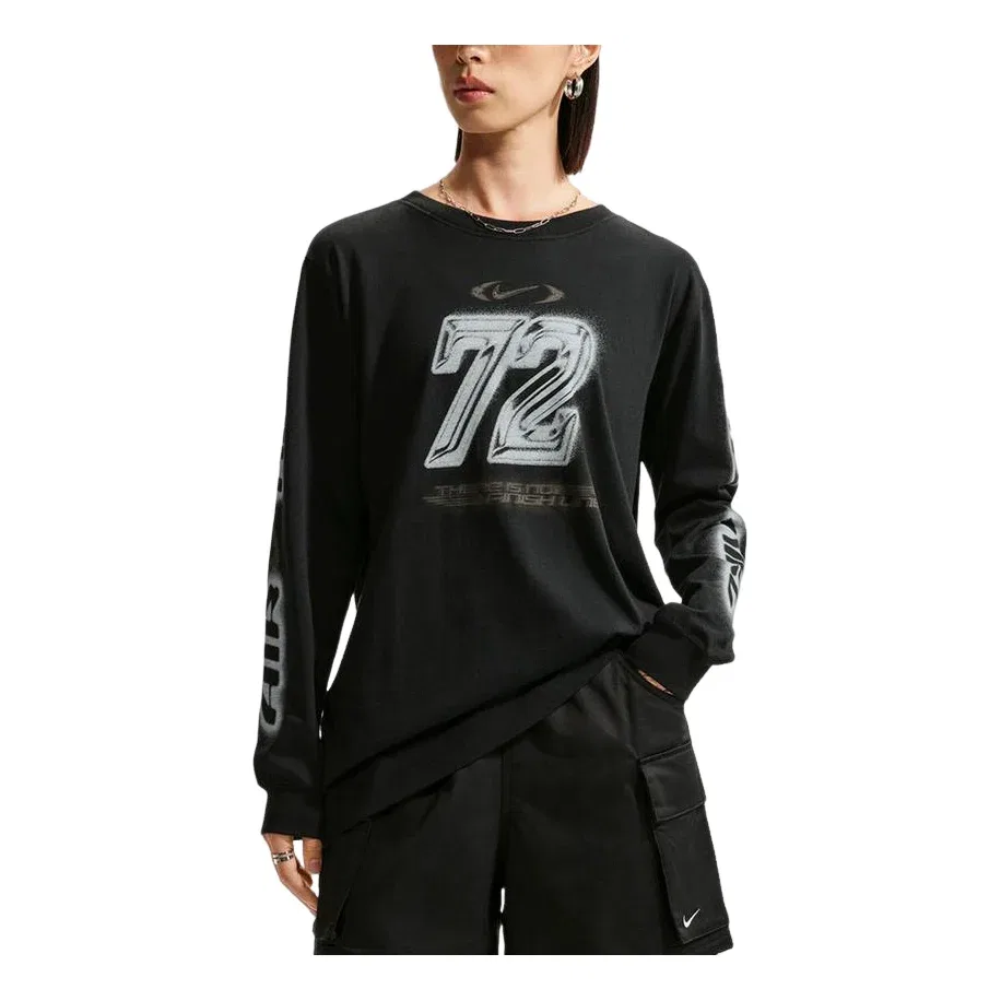 Женская футболка Comfort T-Shirt 'Black' Nike, черный