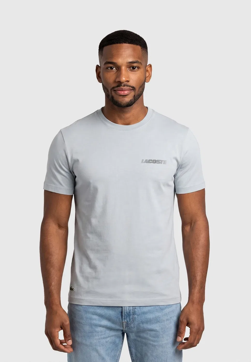 Th9334 . - футболка с принтом Lacoste, Gris — фото 3
