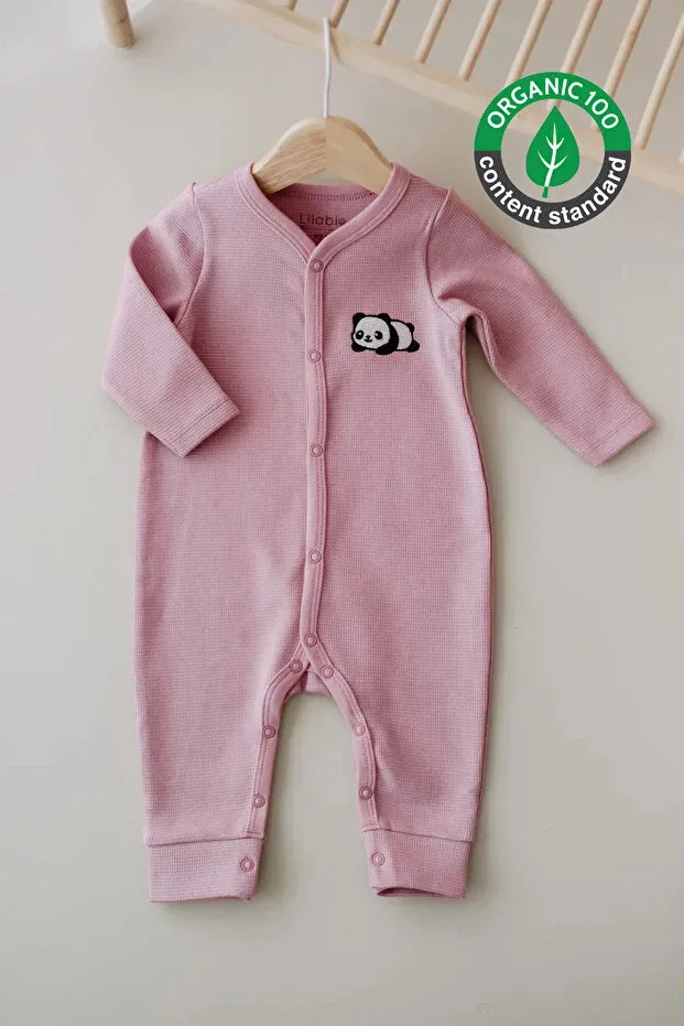 Детский комбинезон для новорожденных с длинным рукавом Lilabio, Pink