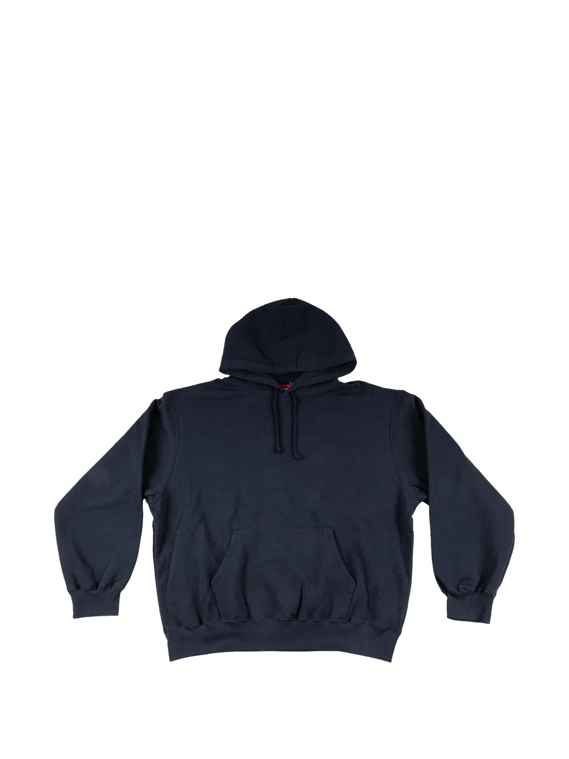 Худи с атласной аппликацией Supreme, синий
